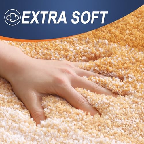 OLANLY Bathroom Runner Rug 59x24, Extra Soft Absorbent Microfiber Bath Rugs - Image 3
