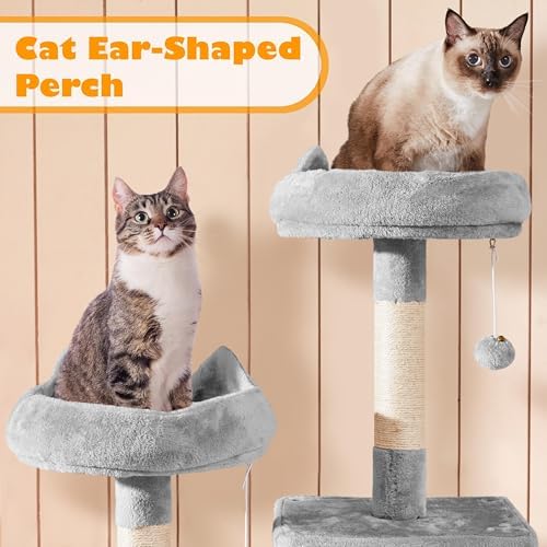 Yaheetech Cat Tree Tower, 70.5in Multi Level Cat Tree Kitten Condo - Image 3