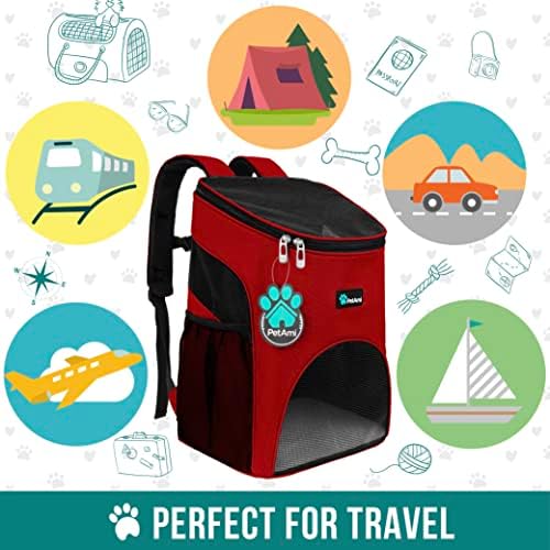 PetAmi Cat Backpack Carrier for Small Dogs and Large Cats, Airline Approved - Image 7