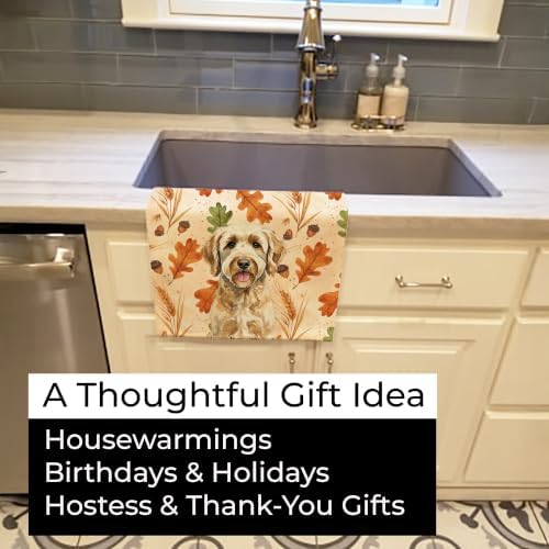 Caroline's Treasures Labradoodle Dogs Kitchen Towel 15x25 in - Image 5