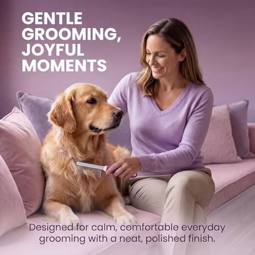 Poodle Pet Detangling Pet Comb - Image 4