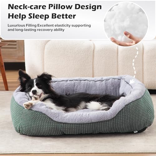 INVENHO Dog Bed Medium Size, Orthopedic Warming Soft Calming Sleeping Durable - Image 3