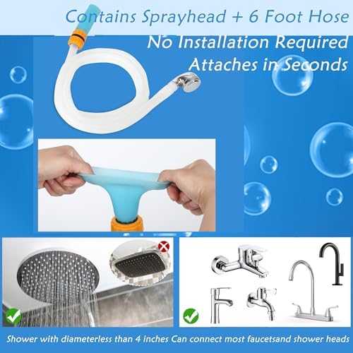 Slip-On Tub Hose 6FT - Image 3