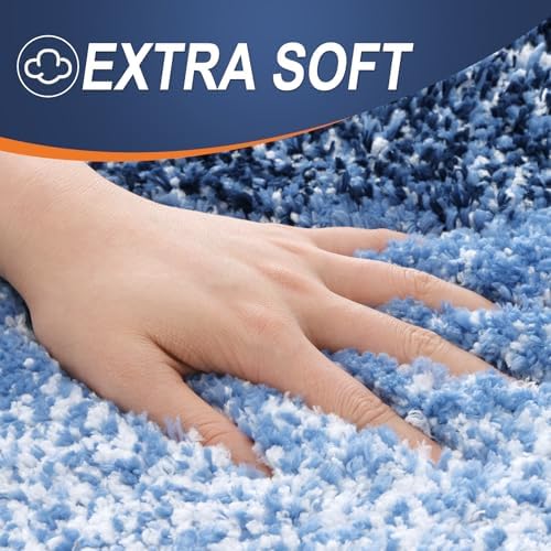 OLANLY Bathroom Runner Rug 59x20, Extra Soft Absorbent Microfiber Bath Rugs - Image 2