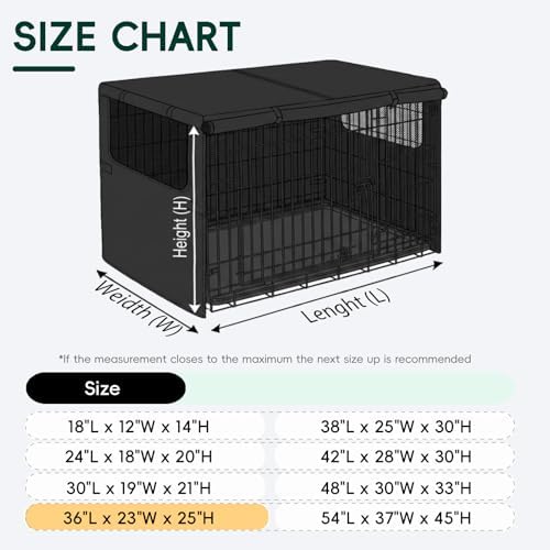 Dog Crate Cover Heavy Duty 600D Oxford Cloth - Image 2