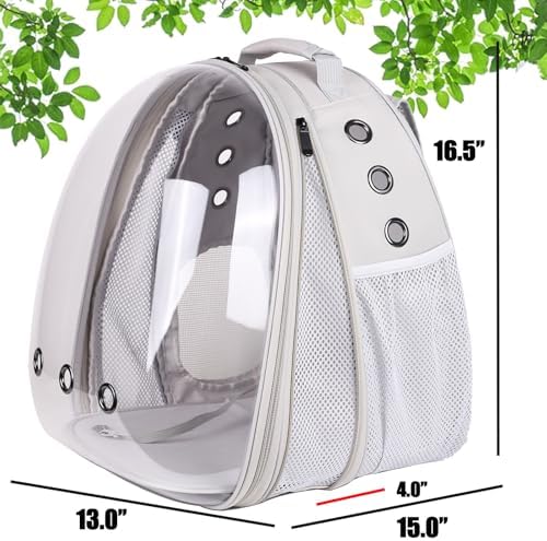 Large Cat Backpack Carrier, Front Extension - Image 2