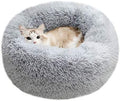 Dog Bed for Small Dogs & Cats, 24 Inch Medium Fluffy Washable Donut Bed by BODISEINT