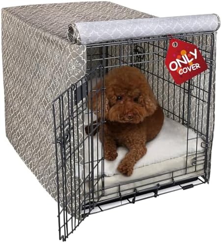 Explore Land Pattern Dog Crate Cover, 24 Inches by ExploreLand