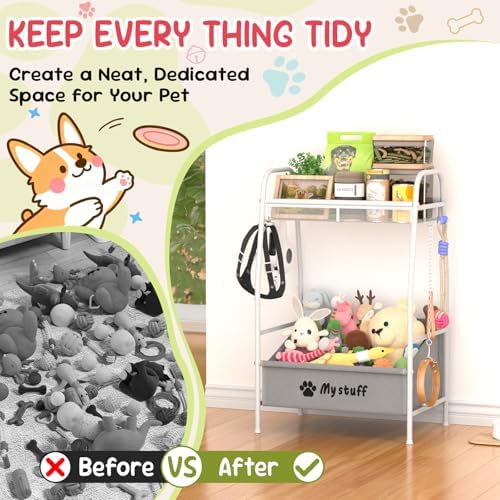 Kaiferty Medium Dog Toy basket, Toy Box - Image 6
