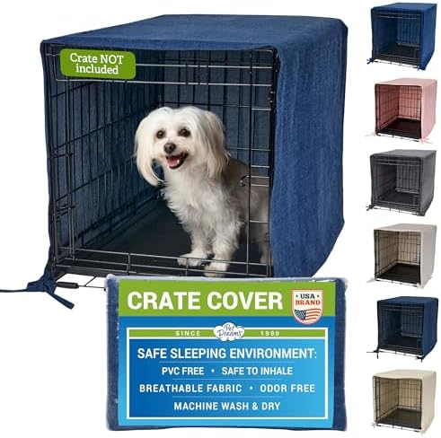 Pet Dreams Dog Crate Cover, X Large by PetDreams