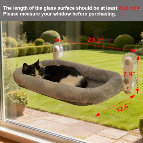 YGP Heavy-Duty Metal Frame Cat Window Perch - Image 2