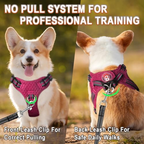 BARKBAY Dog Harness Medium Sized Dog, No Pull Puppy Harness, Step-in Dog Vest - Image 5