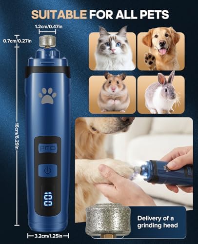 Ultra-Quiet Dog Nail Grinder | Stress-Free - Image 6