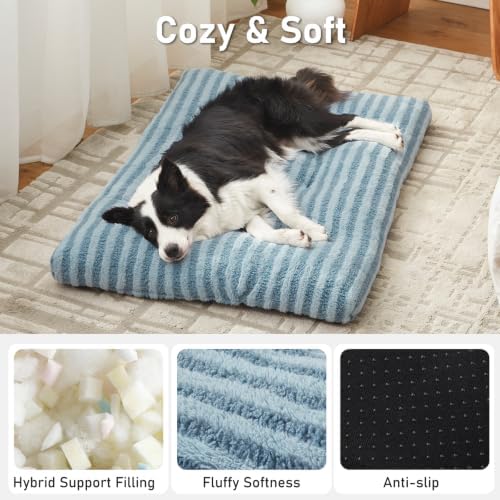 FURTIME Washable Dog Bed Large Sized Dogs, Deluxe Medium Dog Crate Beds - Image 2