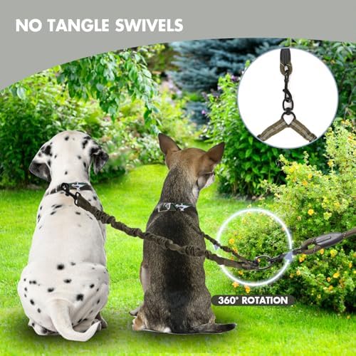 BAOBOTE Double Dog Leash, Dual Dog Leash - Image 2