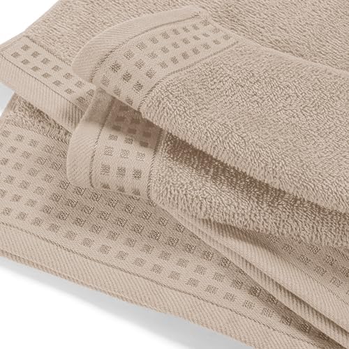 GLAMBURG Ultra Soft 4 Pack Oversized Bath Towel Set 27x54 inches, 100% Cotton - Image 2