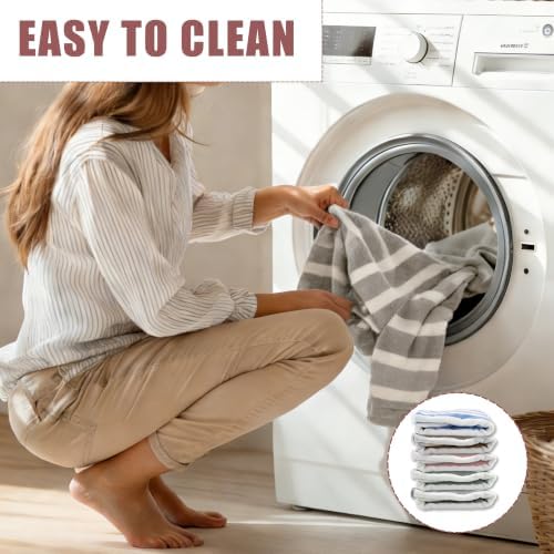 Fast‑Drying Dog Bathrobe, Absorbent Striped Pet Towel - Image 6