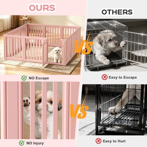 Dog Playpen Indoor, Puppy Playpen, 12 Panels - Image 3