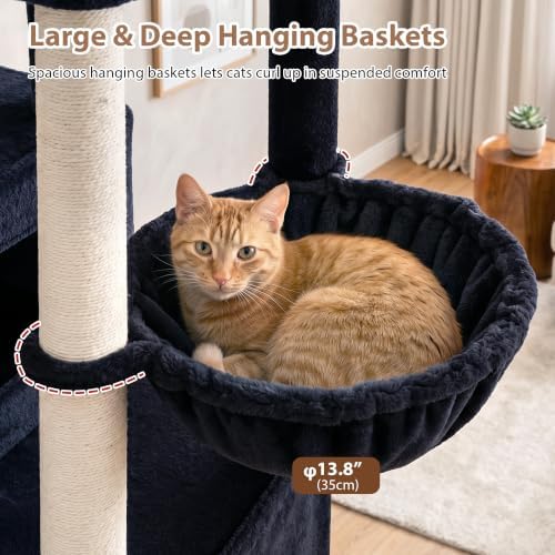 Gitelsnour 71'' Heavy Duty Cat Tree Tower - Image 5