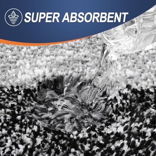 OLANLY Large Bathroom Rugs 50x30, Extra Soft Absorbent Microfiber Bath Rugs - Image 3