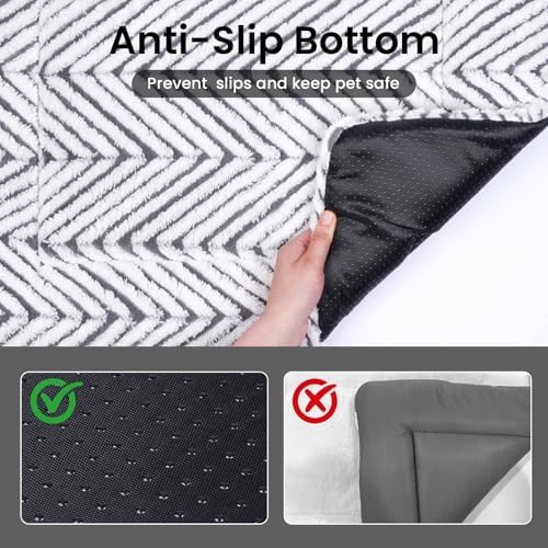 Mora Pets Dog Crate Pad Washable Cat Dog Bed - Image 5