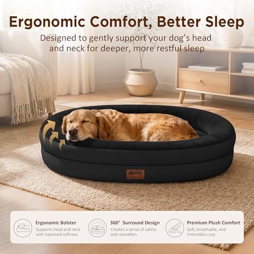Waterproof Orthopedic Dog Bed for Extra Large Dogs - Image 3