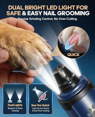Ultra-Quiet Dog Nail Grinder | Stress-Free - Image 2