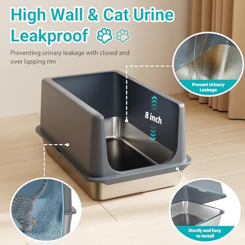 Stainless Steel Litter Box - Image 2