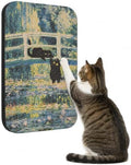 Cat Wall Scratcher, Art Cat Scratching Board by LESISSMER