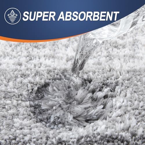 OLANLY Bathroom Runner Rug 70x24, Extra Soft Absorbent Microfiber Bath Rugs - Image 3