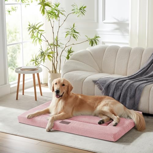 Dog Bed for Crate, Small Dog Crate Beds, Washable Pet Bed Mat Kennel Pad - Image 6