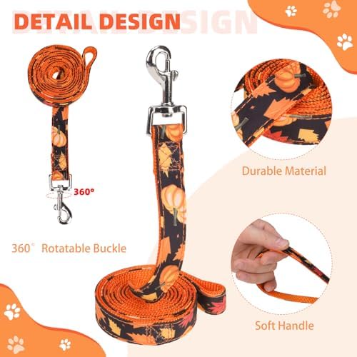 KOOLTAIL Fall Dog Harness and Leash Set - Image 3
