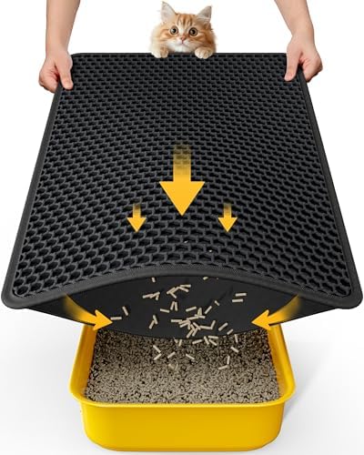 Powools Cat Litter Mat, 23.2 x 14.6 in, Waterproof by Powools