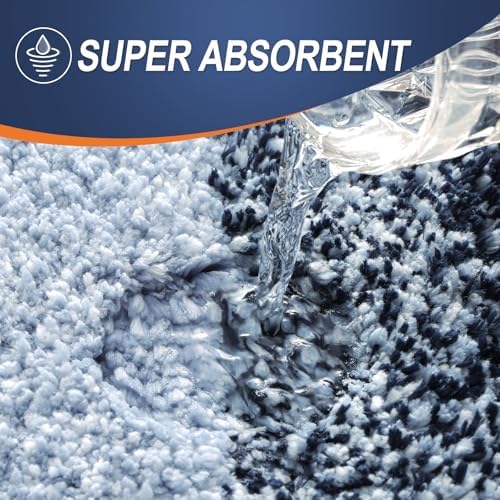 OLANLY Bathroom Runner Rug 54x24, Extra Soft Absorbent Microfiber Bath Rugs - Image 3