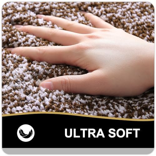 OLANLY Bathroom Rugs 36x24, Soft Absorbent Microfiber Bath Rugs - Image 3