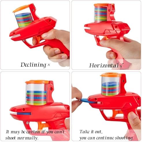 Sumind 2 Pcs Foam Disc Shooter Blasters - Image 4