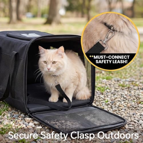 Conlun Dog Carrier Soft Sided, Large Cat Carrier up to 20 Lbs - Image 5