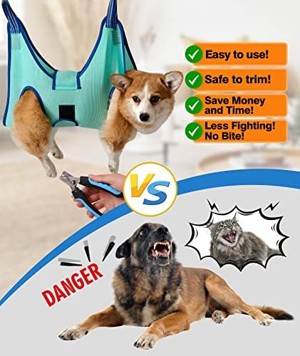 Kkiimatt Dog Grooming Hammock, Hanging Harness Holder - Image 2
