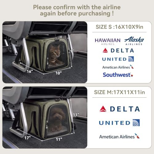 Petsfit Medium Expandable Cat Carrier - Image 3