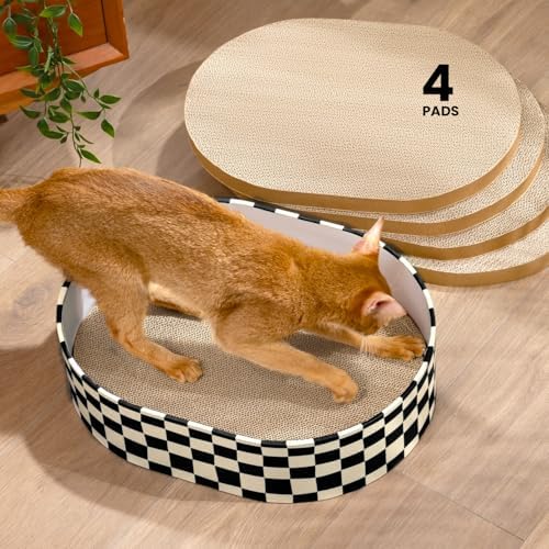Conlun Oval Cat Scratcher Box by Conlun