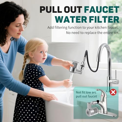 CECEFIN 720 Swivel Sink Faucet Water Filter NSF/ANSI/CAN 372 - Image 4