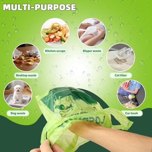 Poop Bags for Dogs, Extra Thick Strong Leak Proof Doggie Waste Bag for Waste - Image 4