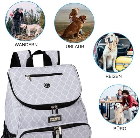 BAGLHER丨Dog Travel Bag, Airline Approved Pet Supplies Backpack, Dog Travel - Image 6