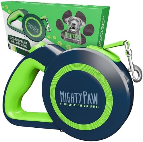 Mighty Paw Retractable Dog Leash, Heavy Duty by MightyPaw