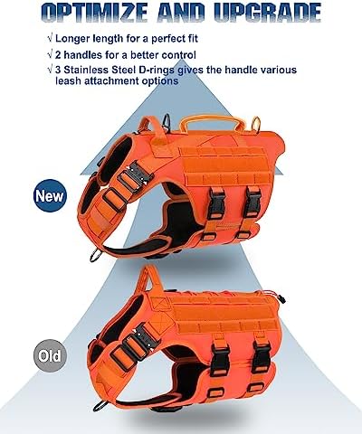 Petnanny Tactical Dog Harness Service Vest - Image 2