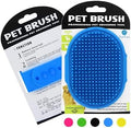 Silicone Pet Grooming Brush for Dogs & Cats – Soft Bath Brush, Gentle by Unknown