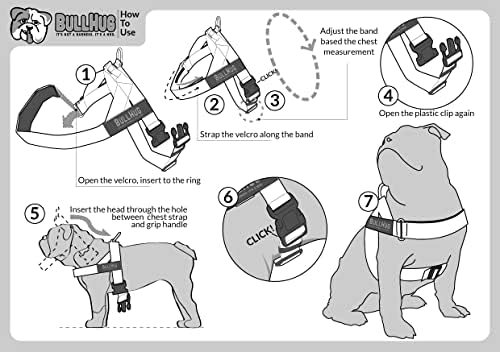 BULLHUG Adjustable Dog Harness– No Pull, No Choke – - Image 6
