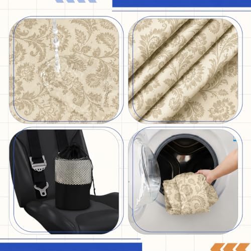 Hahafelt 2 Pack Car Seat Towel Cover - Image 7