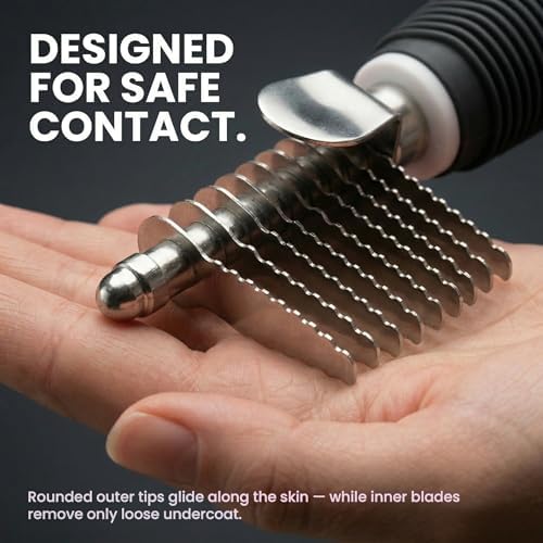 Poodle Dematting Fur Rake Comb Brush - Image 6