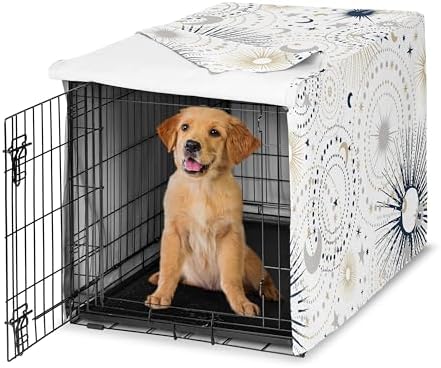 Sweet Jojo Designs 36in. Medium Dog Crate Cover Pet Cage, Kennel Covers by SweetJojoDesigns